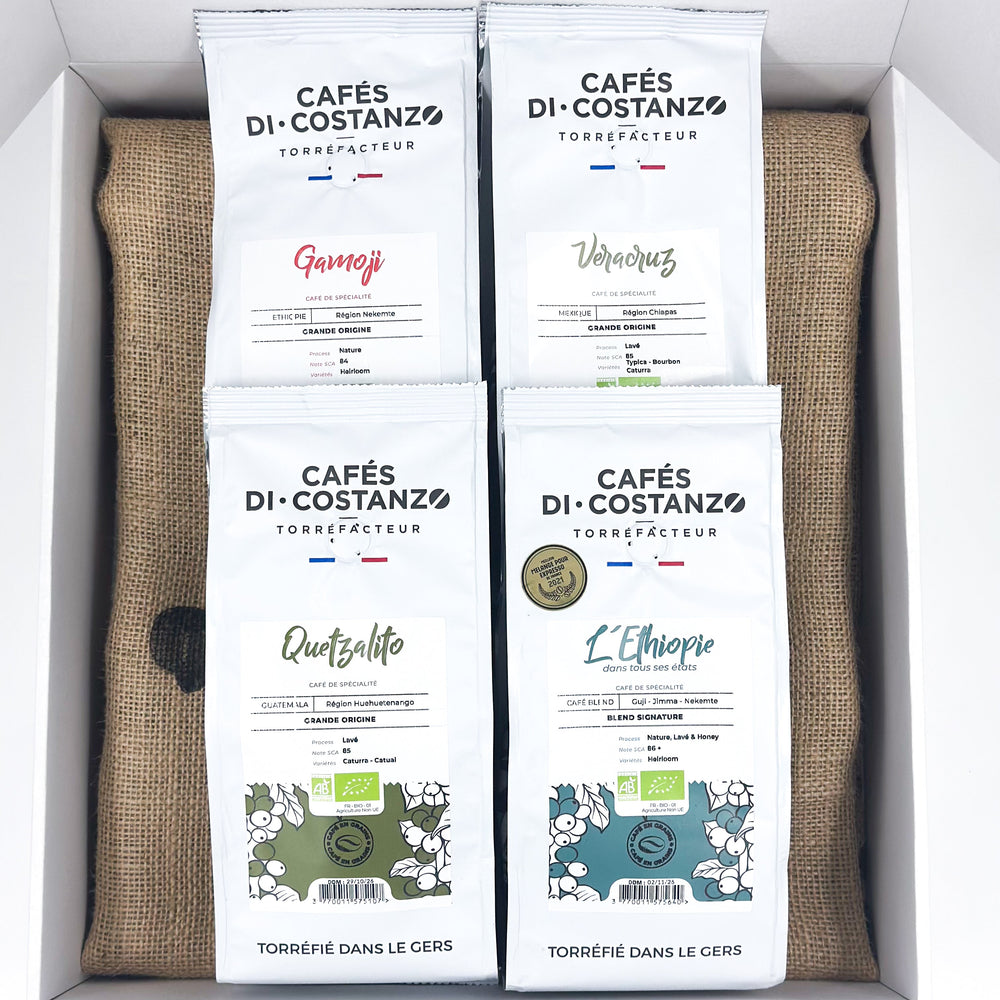 Coffret Cafés Bio