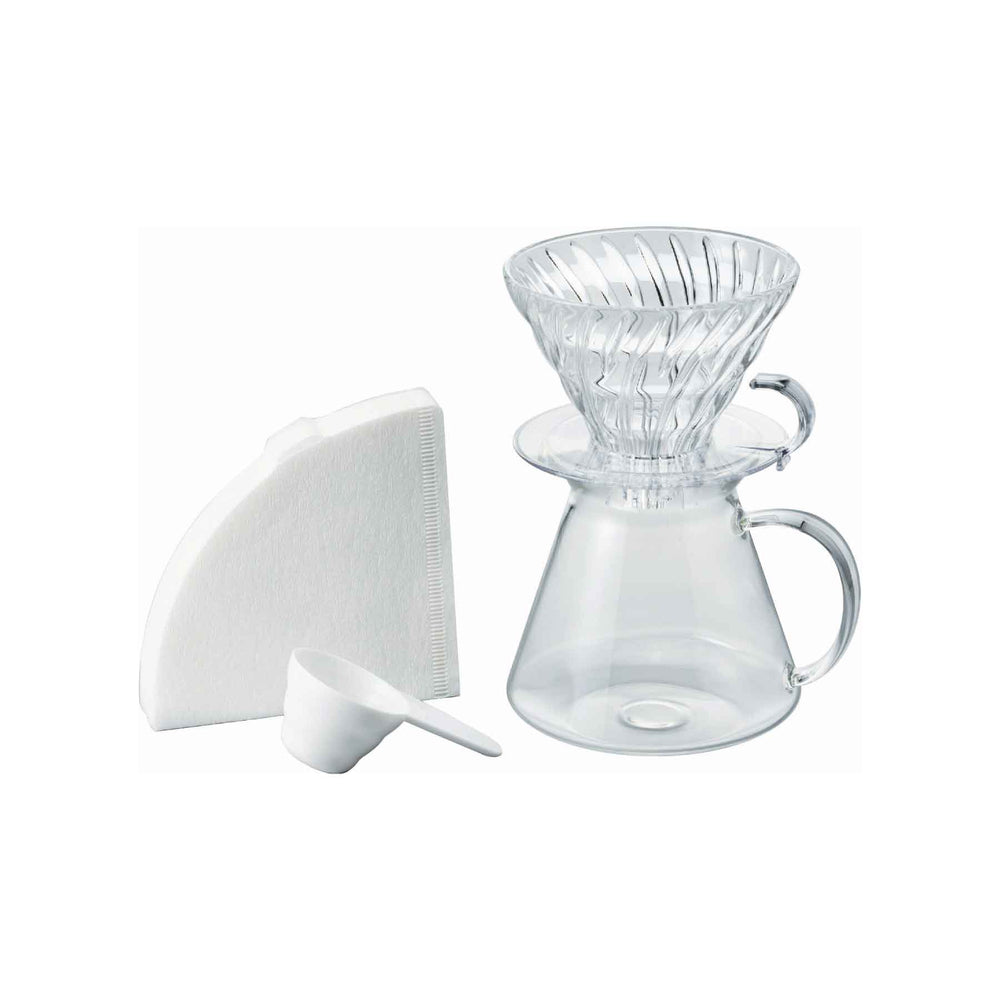 Simply Kit V60 en verre pour 1 à 4 Tasses