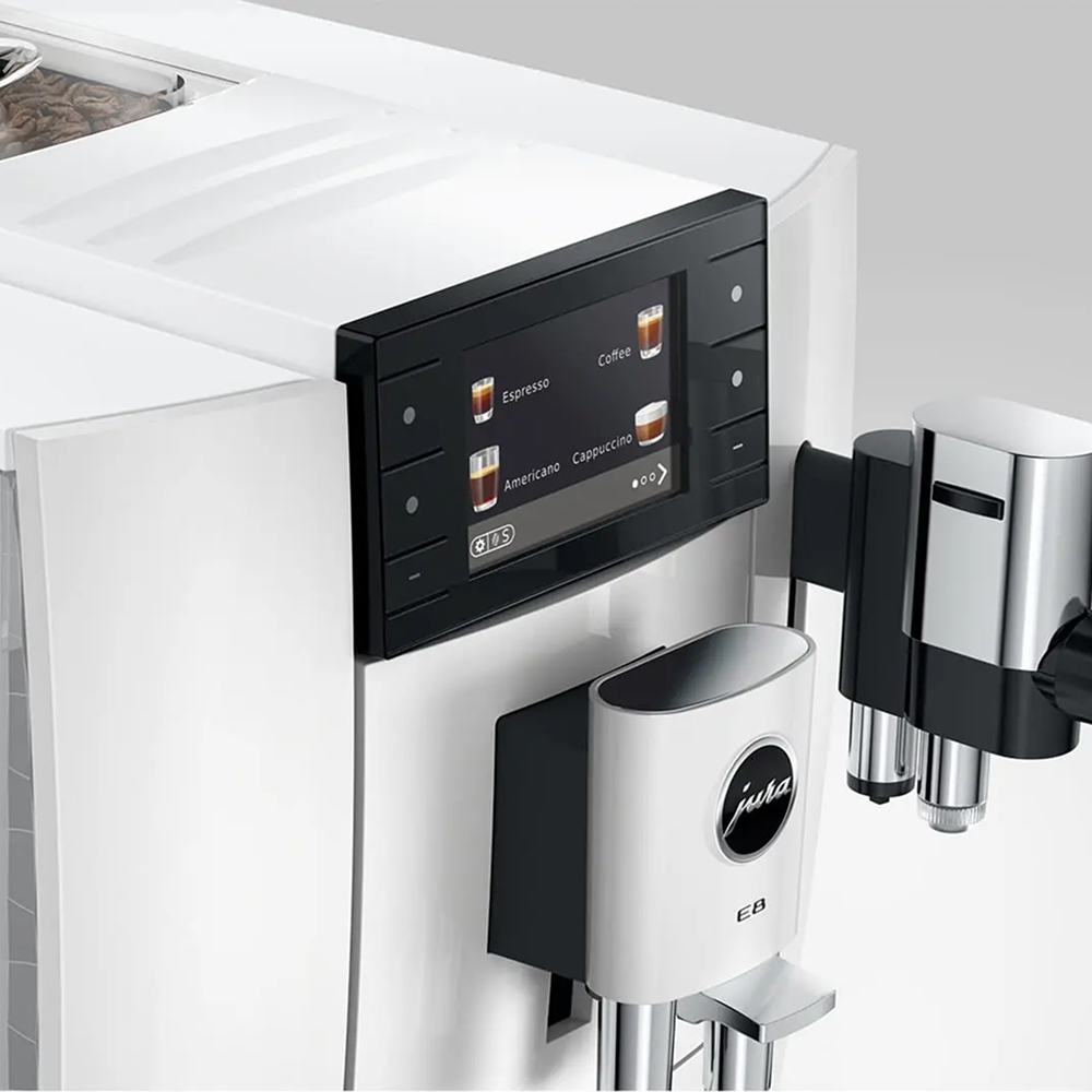 Jura E8 Piano White ED