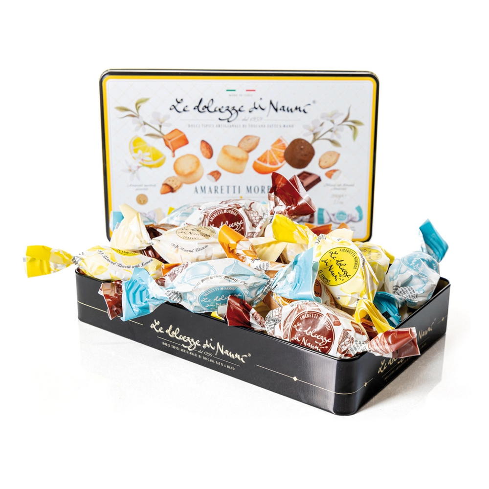 Coffret, mélange d'amaretti