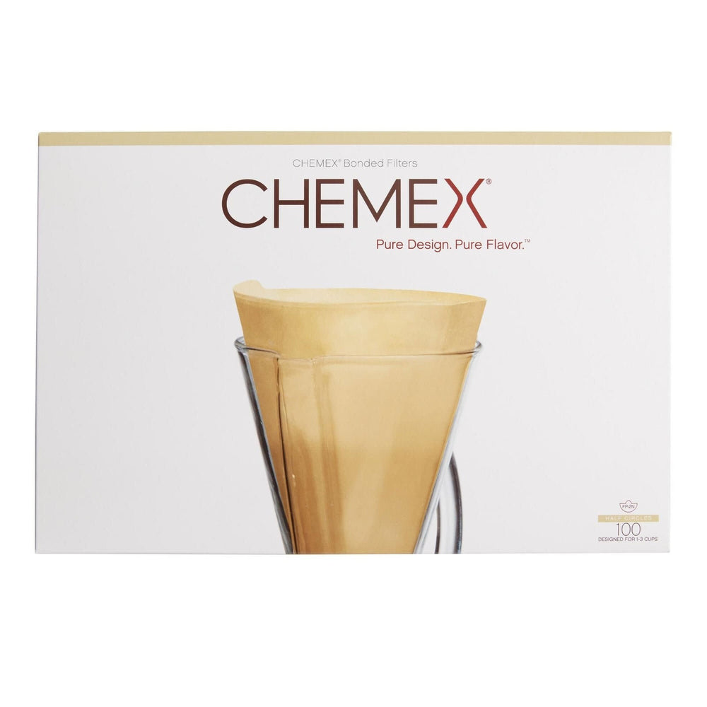 Filtres papier naturel pour cafetière Chemex 1/3 tasses x100